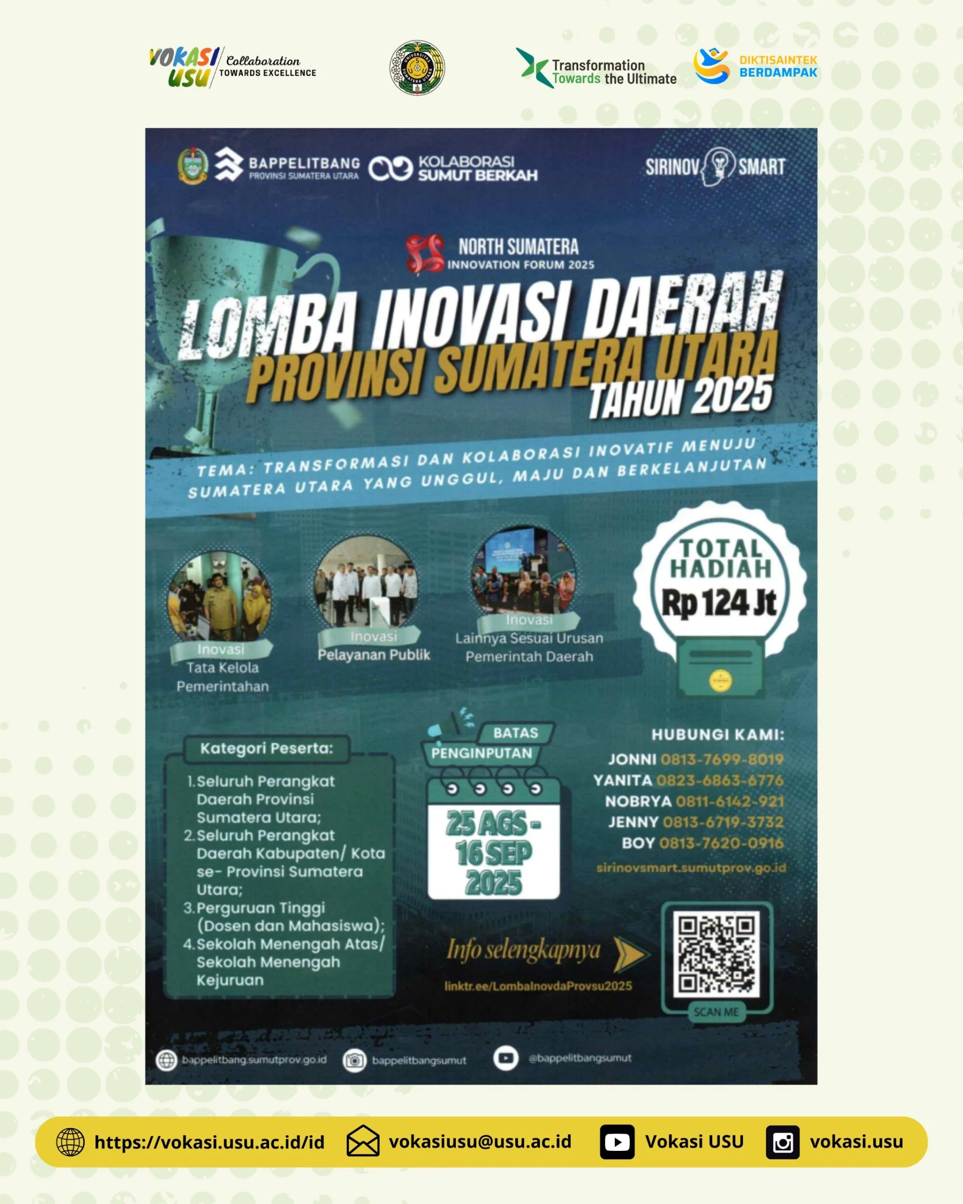 Regional Innovation Competition of North Sumatra Province 2025
